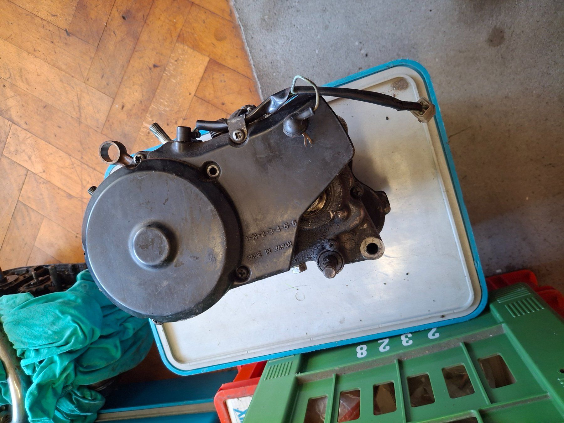 Yamaha Motori: YAMAHA DT125MX MOTOR OLDTIMER TYP 2A8 – Difettoso da Wängi venduto da Toeff85 3
