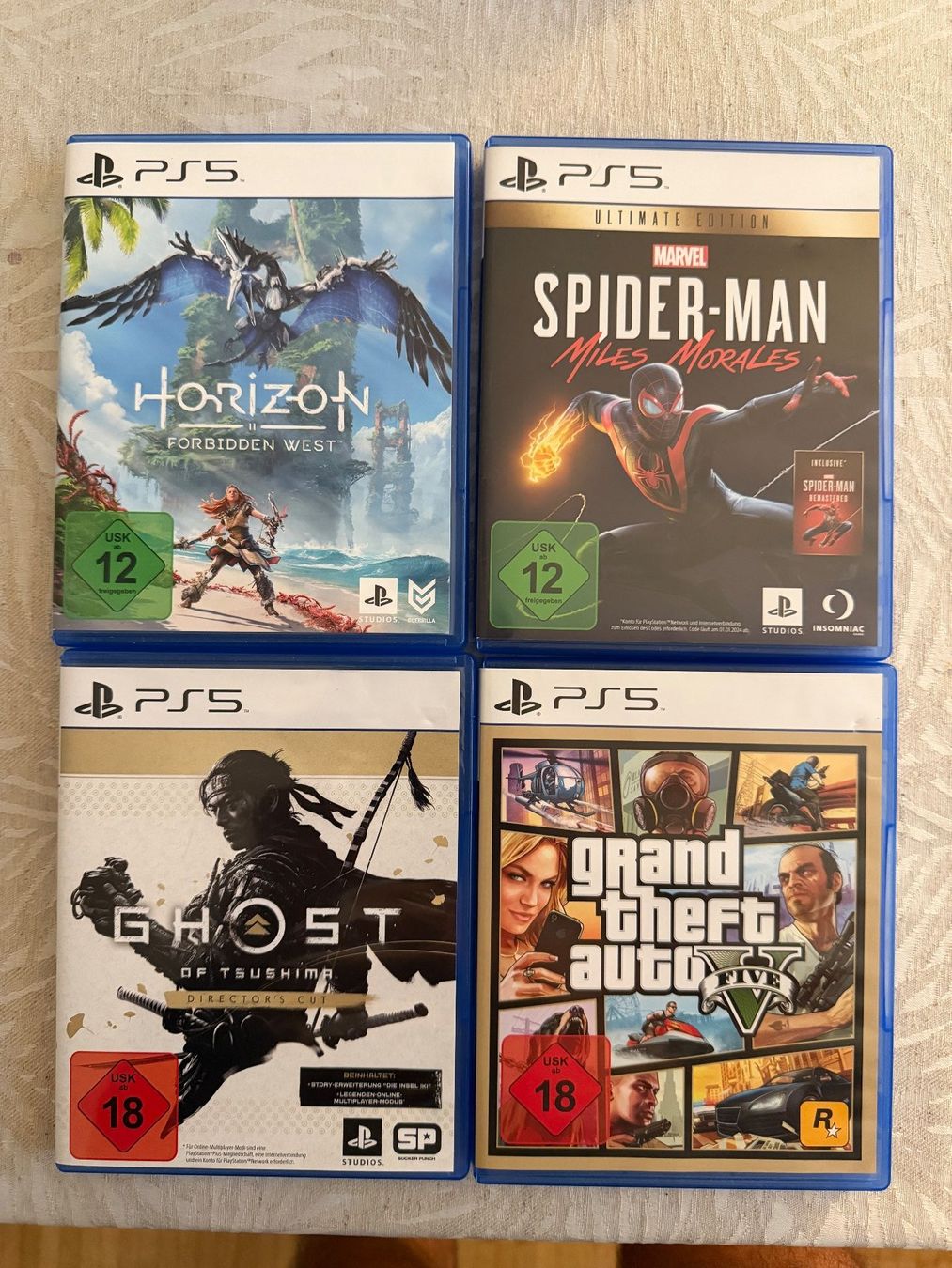 Sony Jeux: 4 x PS5 Games – D'occasion à Riehen par AleksandarD.