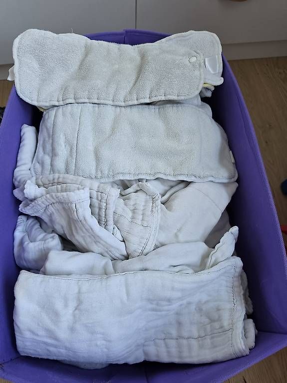 Secchi per pannolini & Pannolini: Couches lavables pour nourrisson jusqu à 2 ans – Usato da Champlan venduto da MpMat 1