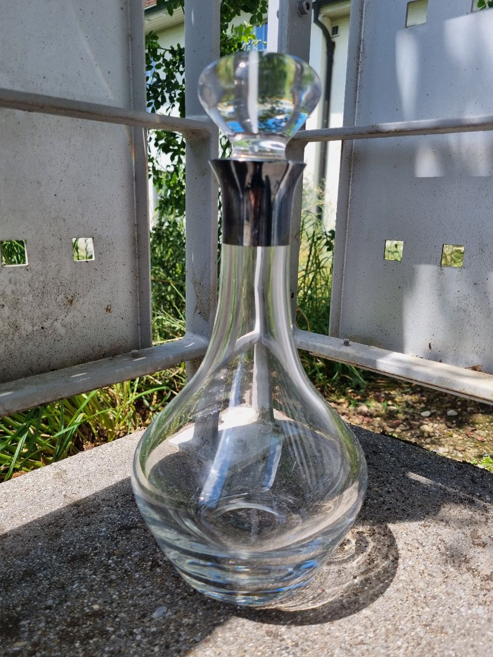 Flaschen: Kristallflasche vintage signed – Gebraucht aus Ostermundigen von vintage60 6
