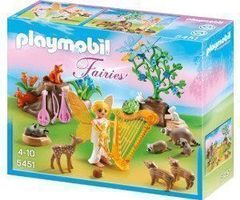 Playmobil Harfenfee beim Waldkonzert