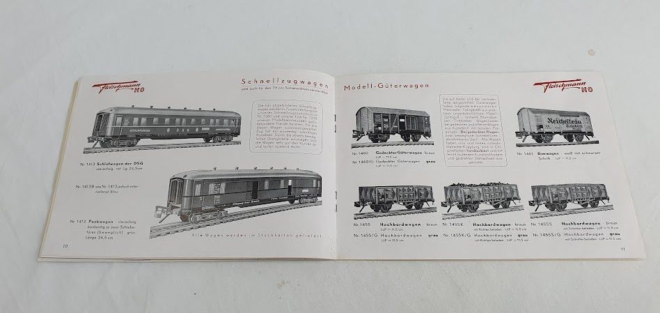 Fleischmann Modellini di ferrovie: Fleischmann H0 Katalog 1952 Deutsch/Schweiz – Usato da Seon venduto da voAllBah 4
