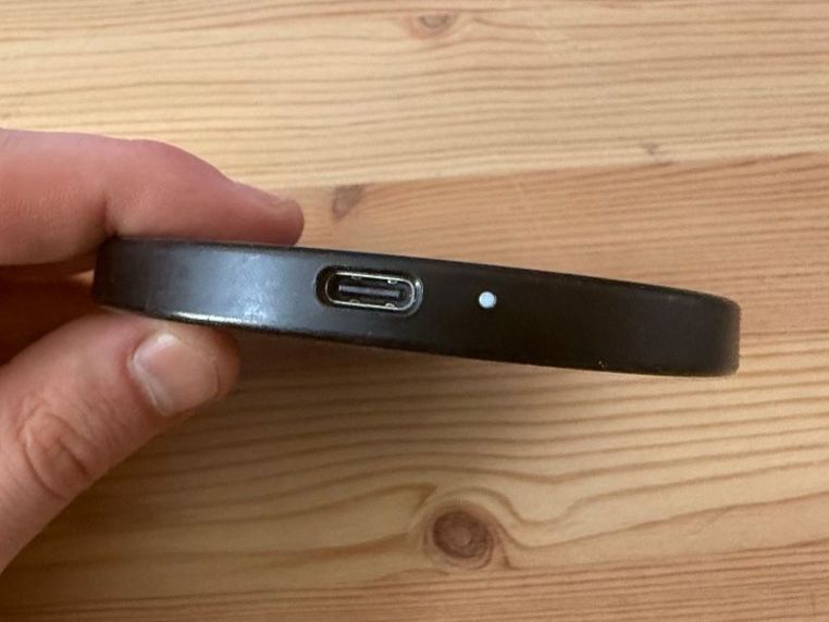 Caricabatterie: IPhone Wireless Ladestation schwarz USB-C – Usato da Lugano venduto da Simon1717 1