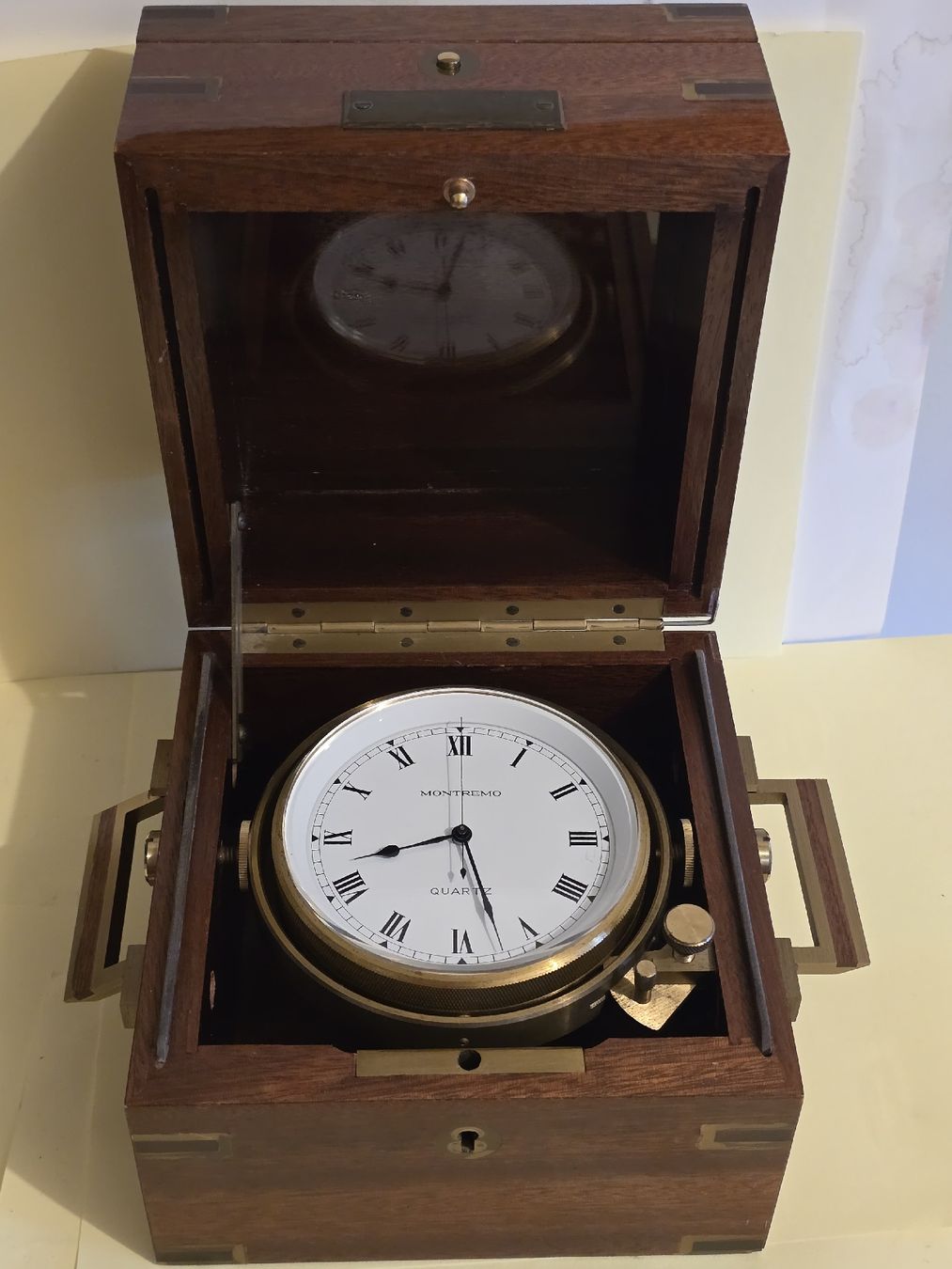 Orologi da terra & Orologi da parete: pendule de marine ..rare MONTREMO ! – Usato da Grand-Lancy venduto da Montre-Swiss 1