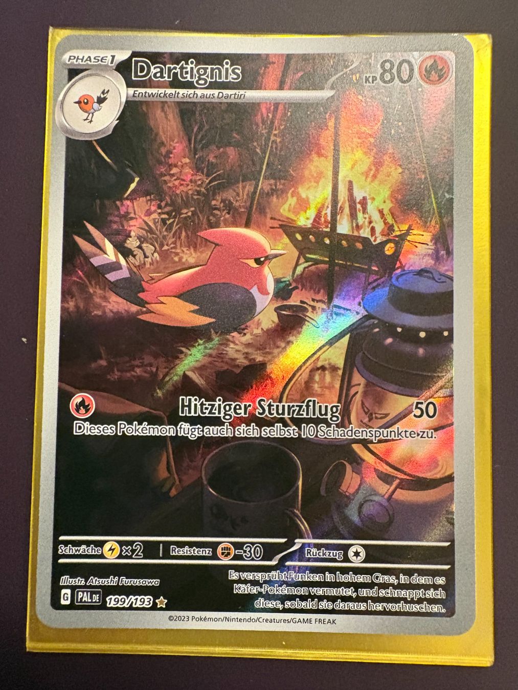 Pokémon Sammelbilder & Trading cards: Dartignis #199/193 – Neu (gemäss Beschreibung) aus Thalwil von ste_k8zr