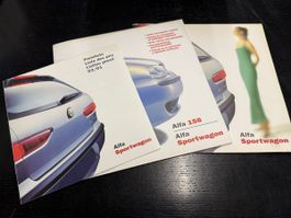 Alfa Romeo 156 Sportwagon, Prospekt Konvolut