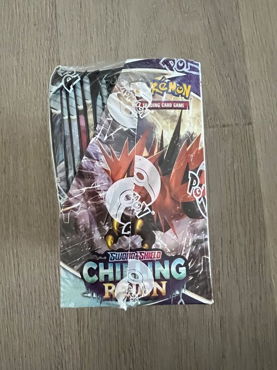 1x POKEMON SWORD & SHIELD CHILLING REIGN BOOSTER BOX ENG (Neu und ...