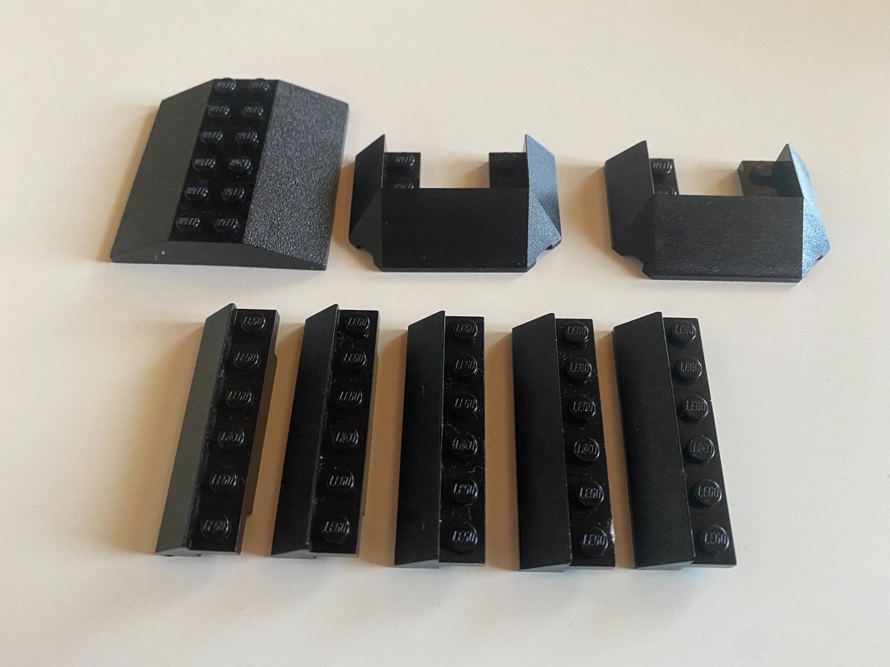 Lego Giocattoli: LEGO - DIVERSE - SCHWARZE - EISENBAHN - DACHSTEINE – Usato da Gelterkinden venduto da ajdt4