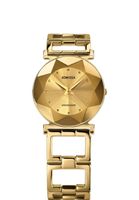 🇨🇭 Damenuhr Jowissa® Gold Edelstahl Strass Luxus Quarz
