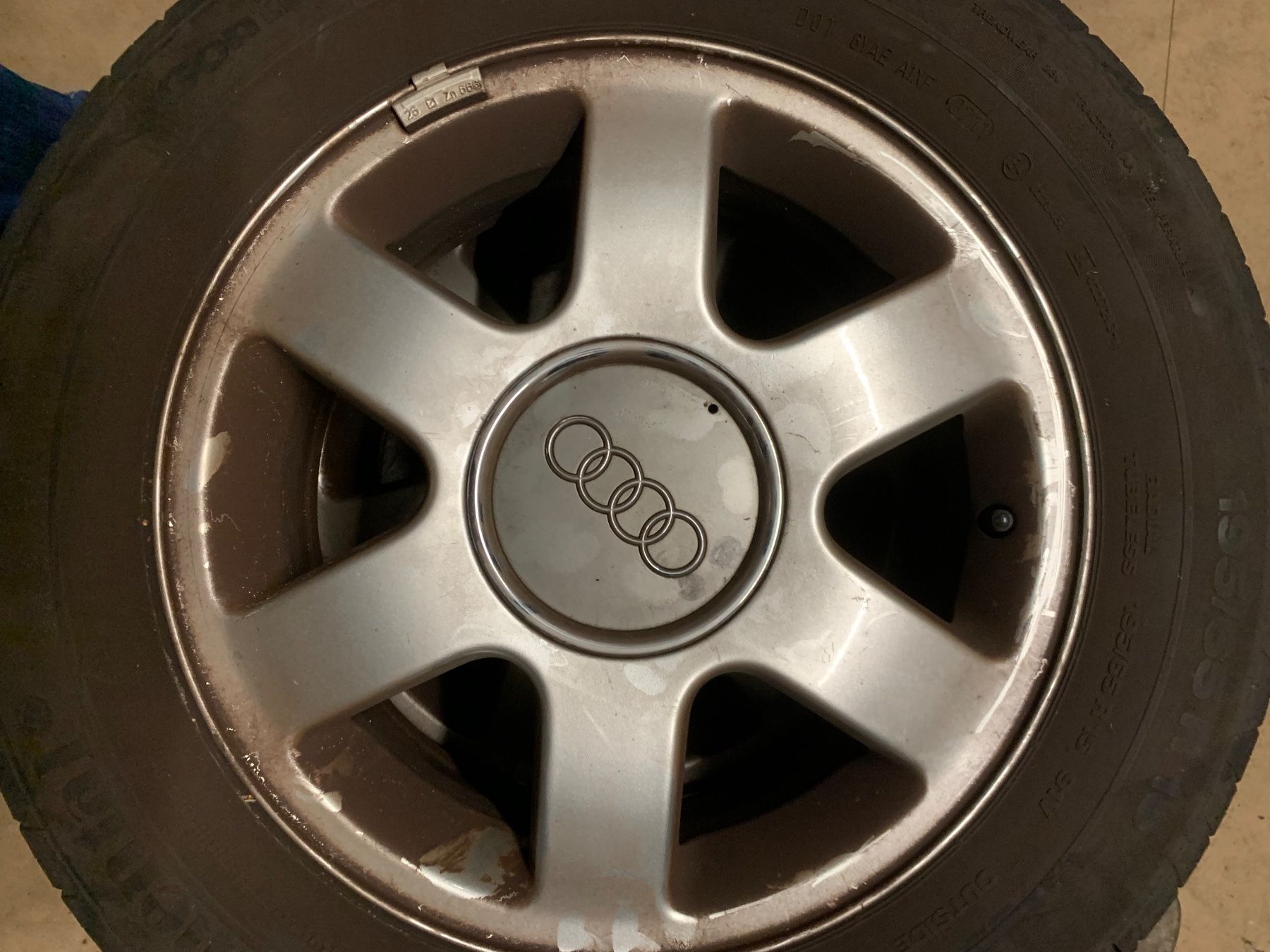 Audi Felgen: Alufelgen Original passend zu Audi A3 – Gebraucht aus Wünnewil von Ben07 2