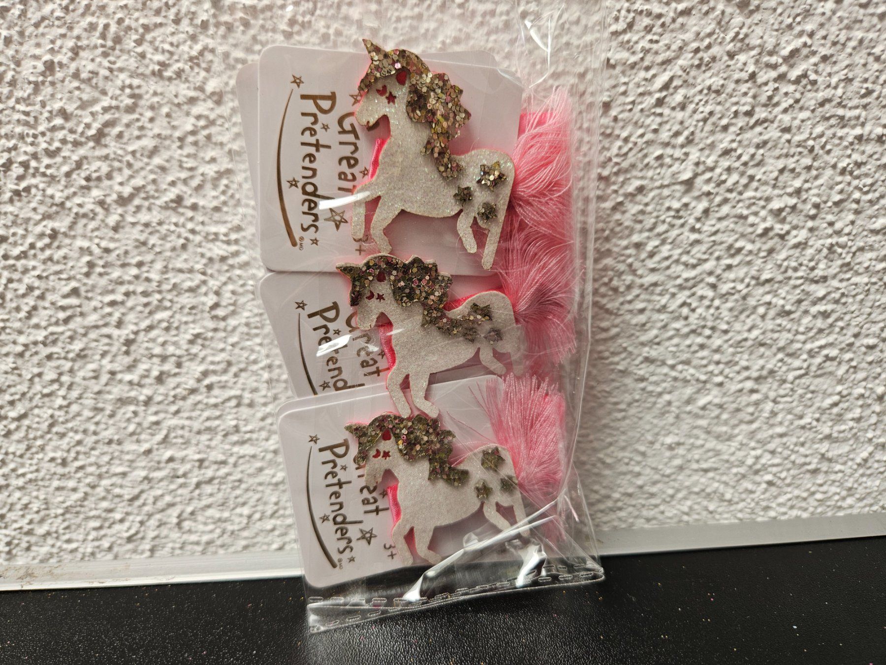 Haarschmuck: Neu - Haarclip Einhorn 6 Stk. – Neu und originalverpackt aus Dagmersellen von J_RP_Dagmersellen