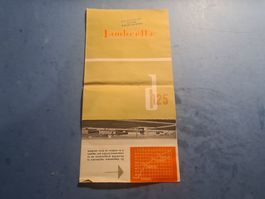 LAMBRETTA  INNOCENTI  D125  BROCHURE  VINTAGE  COLLECTION