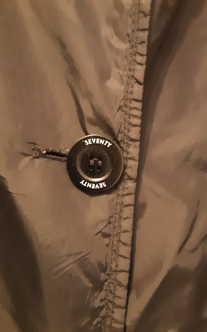 Cappotti: Seventy trench, L, imperméable, coupe-vent, noir, polyester – Usato da Neuchâtel venduto da Virgule50 4