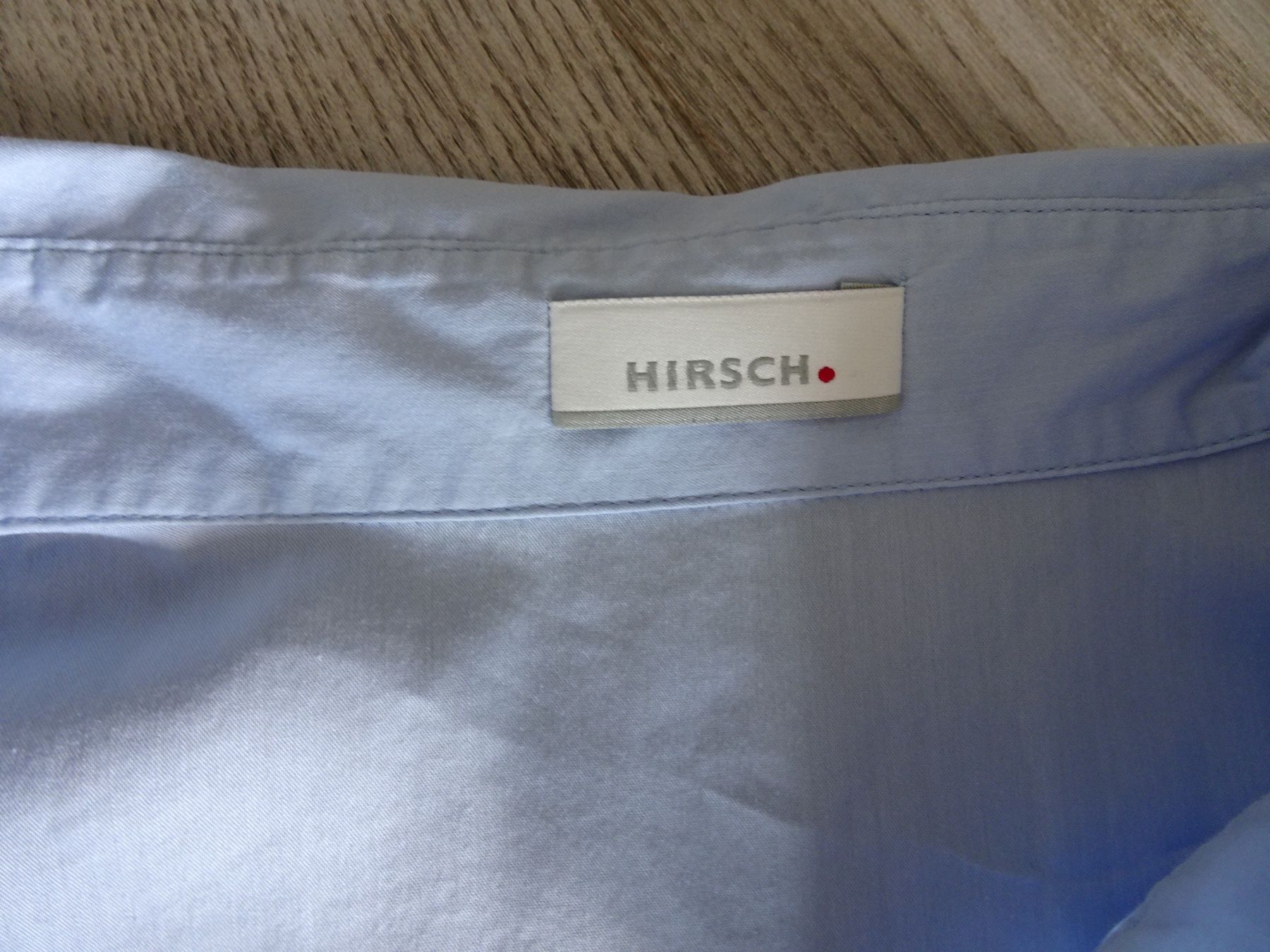 Camicette: HIRSCH Damen Bluse hellblau, 100 % Baumwolle, Gr. 42, neu – Nuovo (secondo la descrizione) da Winterthur venduto da Riiita 1