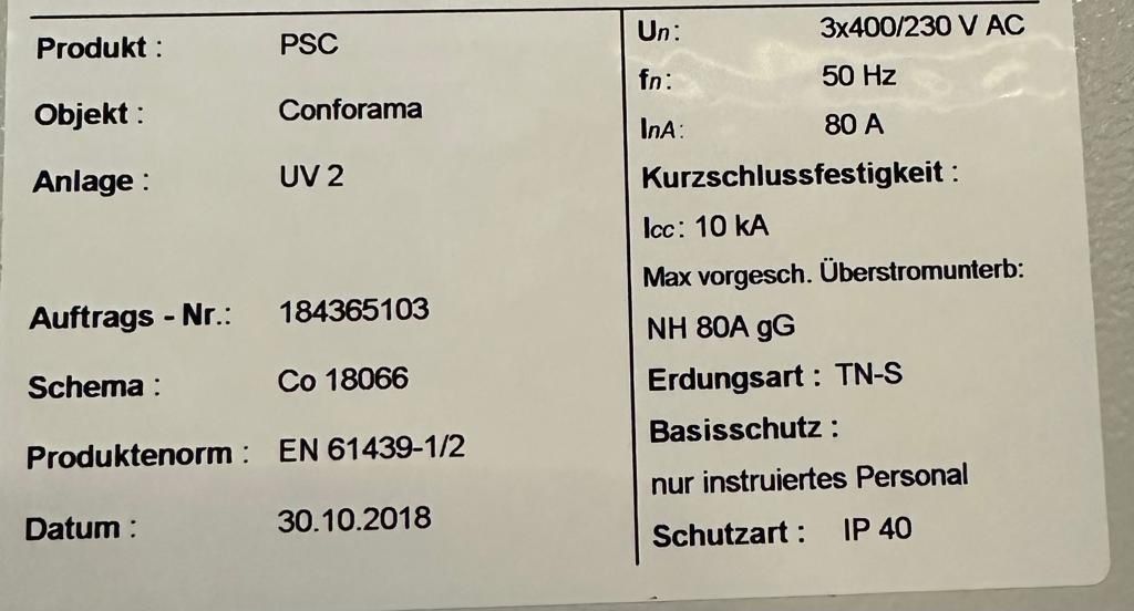 ABB Alimentazione elettrica: Elektroverteilung ABB Smissline – Usato da Zürich venduto da lor_ltn9 2