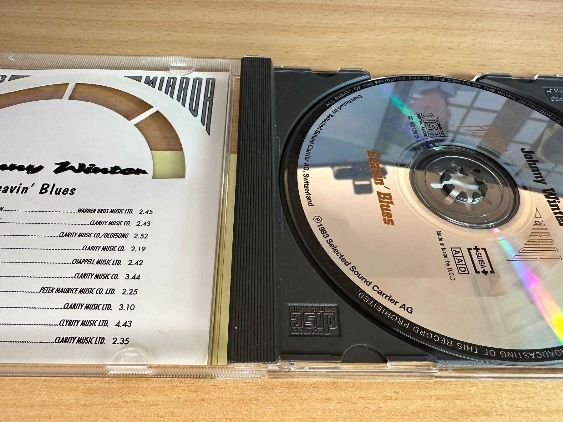 CDs: Johnny Winter – Leavin' Blues – Gebraucht aus Rikon im Tösstal von Alpenmutz 2