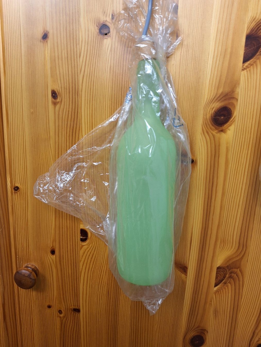 Lampade: 2 Flaschenlampen, grün – Nuovo (secondo la descrizione) da Niederglatt ZH venduto da Moeb-7 1