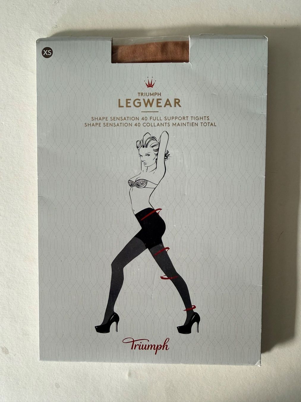 Calze & Collant: TRIUMPH, Strumpfhose SHAPE SENSATION Support, Grösse XS – Nuovo e nell'imballaggio originale da Rudolfstetten venduto da gst_g7xl