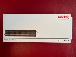 MÄRKLIN 24188 C-Gleis gerade Set 7 Stück