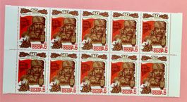 Briefmarken aus Sowjetunion Bogen Ungestempelt 