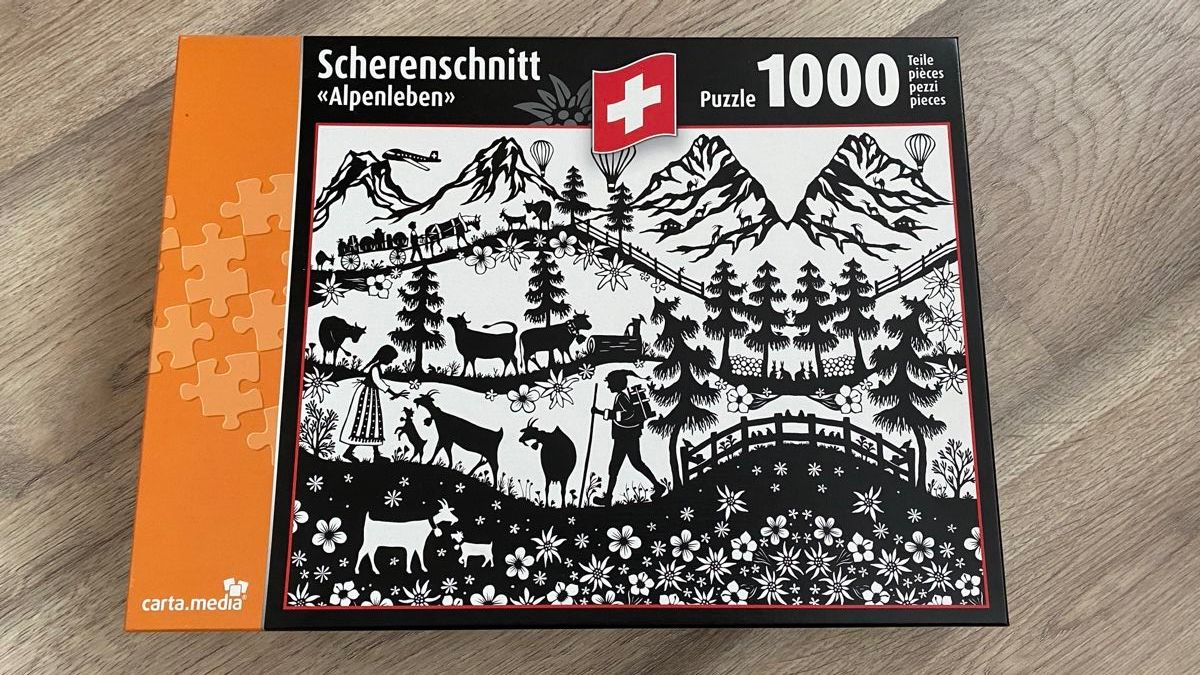 Puzzle: Puzzle - Scherrenschnitt – Nuovo (secondo la descrizione) da Dussnang venduto da trooper479