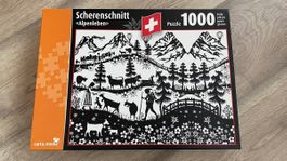 Puzzle - Scherrenschnitt