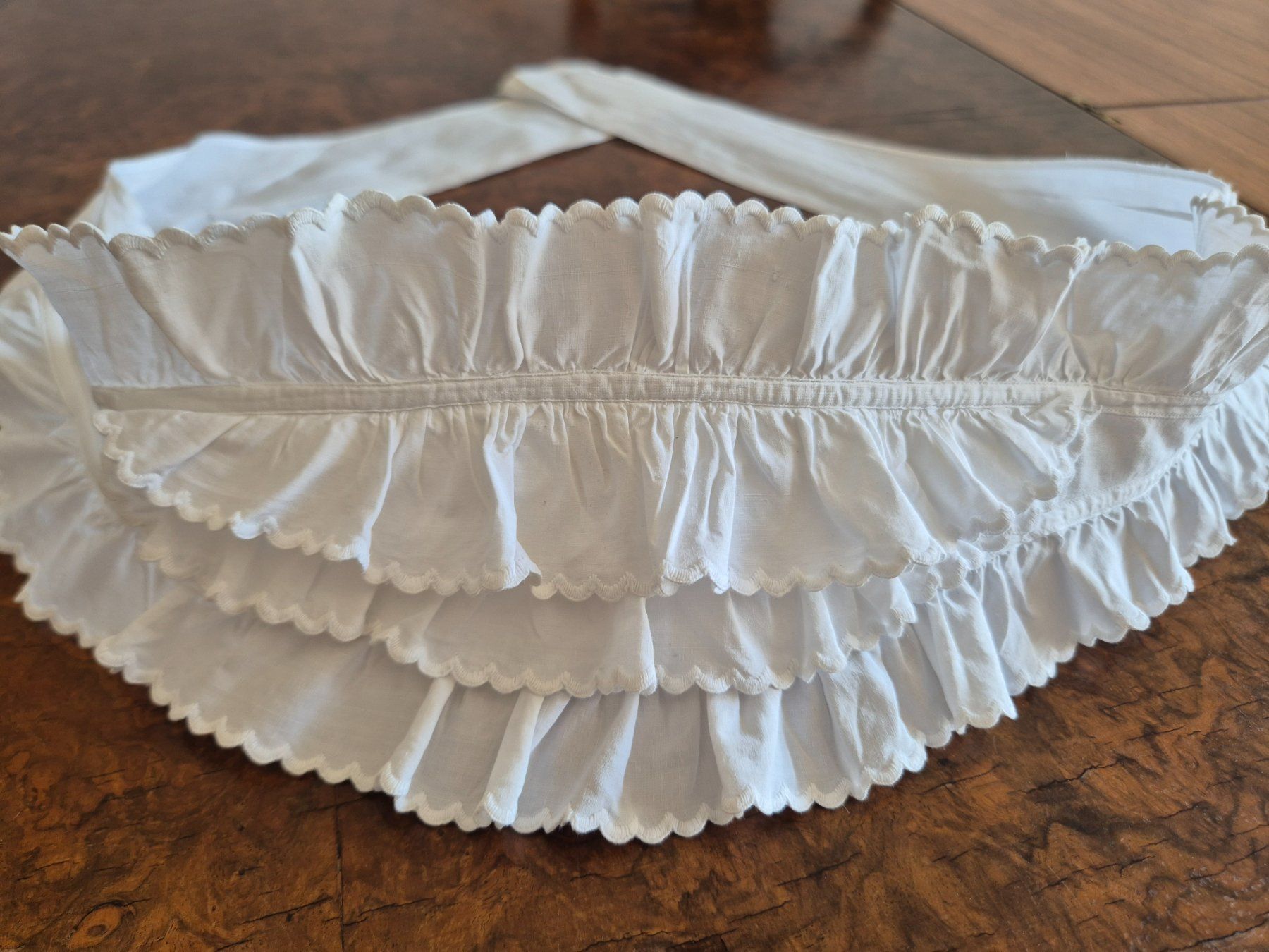 Kostüme: Vintage Dienstmädchenhaube Baumwolle weiss – Gebraucht aus Bern von aronari