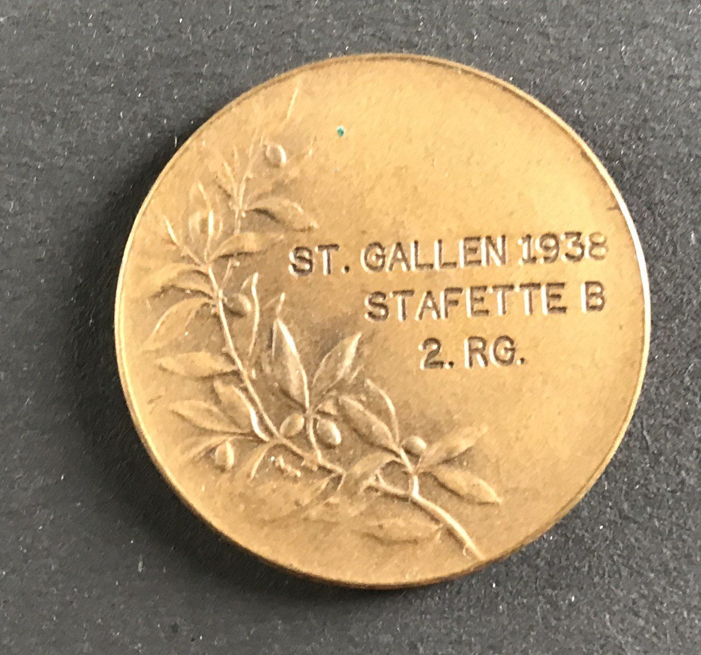 Placchette & Badge: ANTIKE PLAKETTE ST. GALLEN 1938 – Usato da Ostermundigen venduto da wini63 1