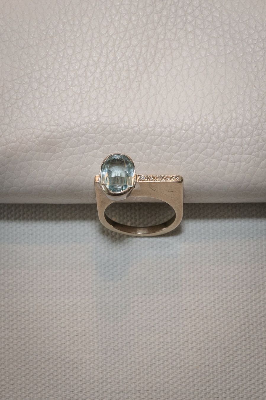 Anelli: Ring 750 Weissgold mit Brillanten – Usato da Baden venduto da JoramvK 1