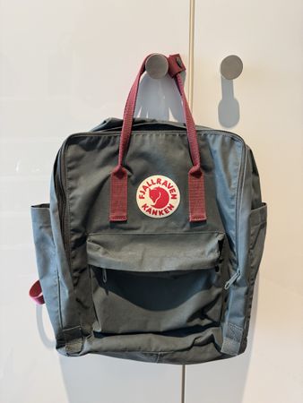 Fjällräven Rucksack grün/rot
