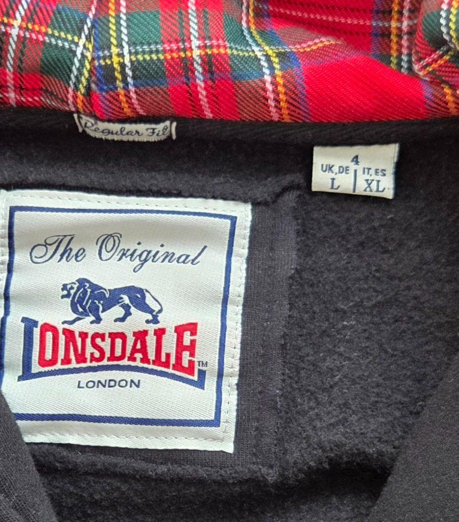 Lonsdale Maglioni & Felpe: Lonsdale Kapuzenjacke schwarz – Usato da Brüttisellen venduto da ruebli-fan13 3