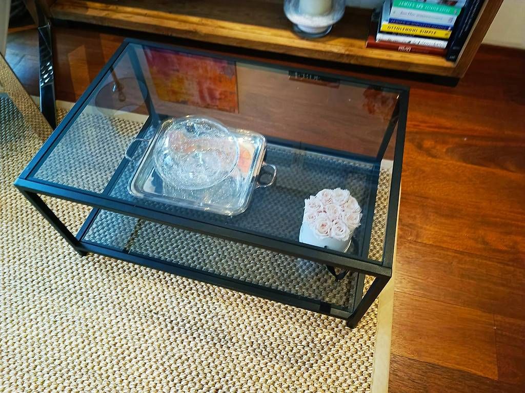 Tische: Couchtisch/Salontisch Metall/Glas – Neu (gemäss Beschreibung) aus Madetswil von Urs804 4