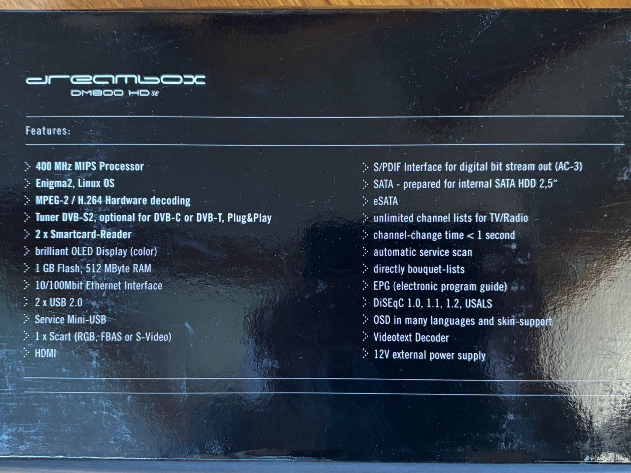 Lettore multimediale & Streamer: Dreambox DM800 HD se - DVB-C/T – Usato da Goldach venduto da Eme 4