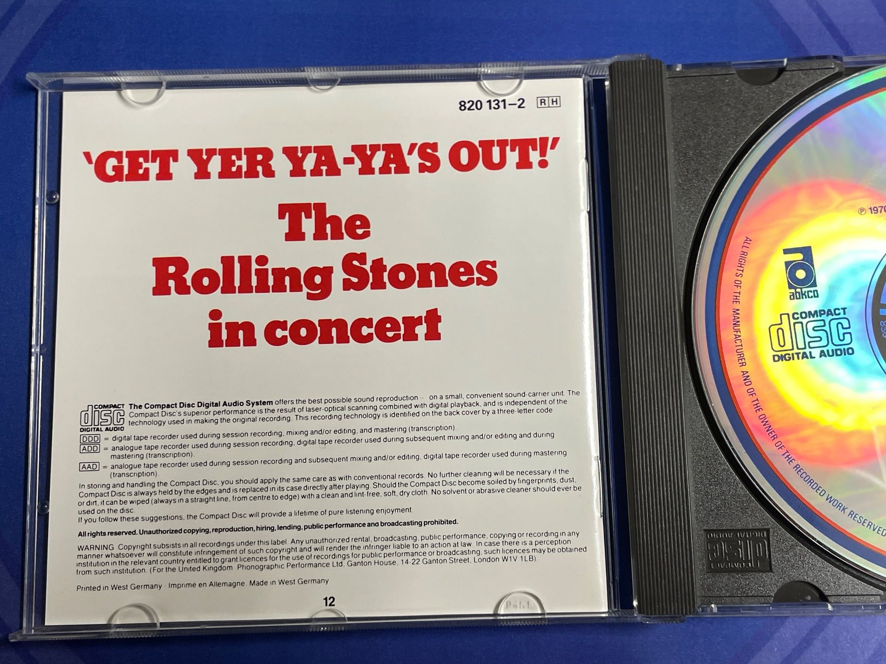CD: The Rolling Stones – Usato da Muri b. Bern venduto da AdidasCollector 3