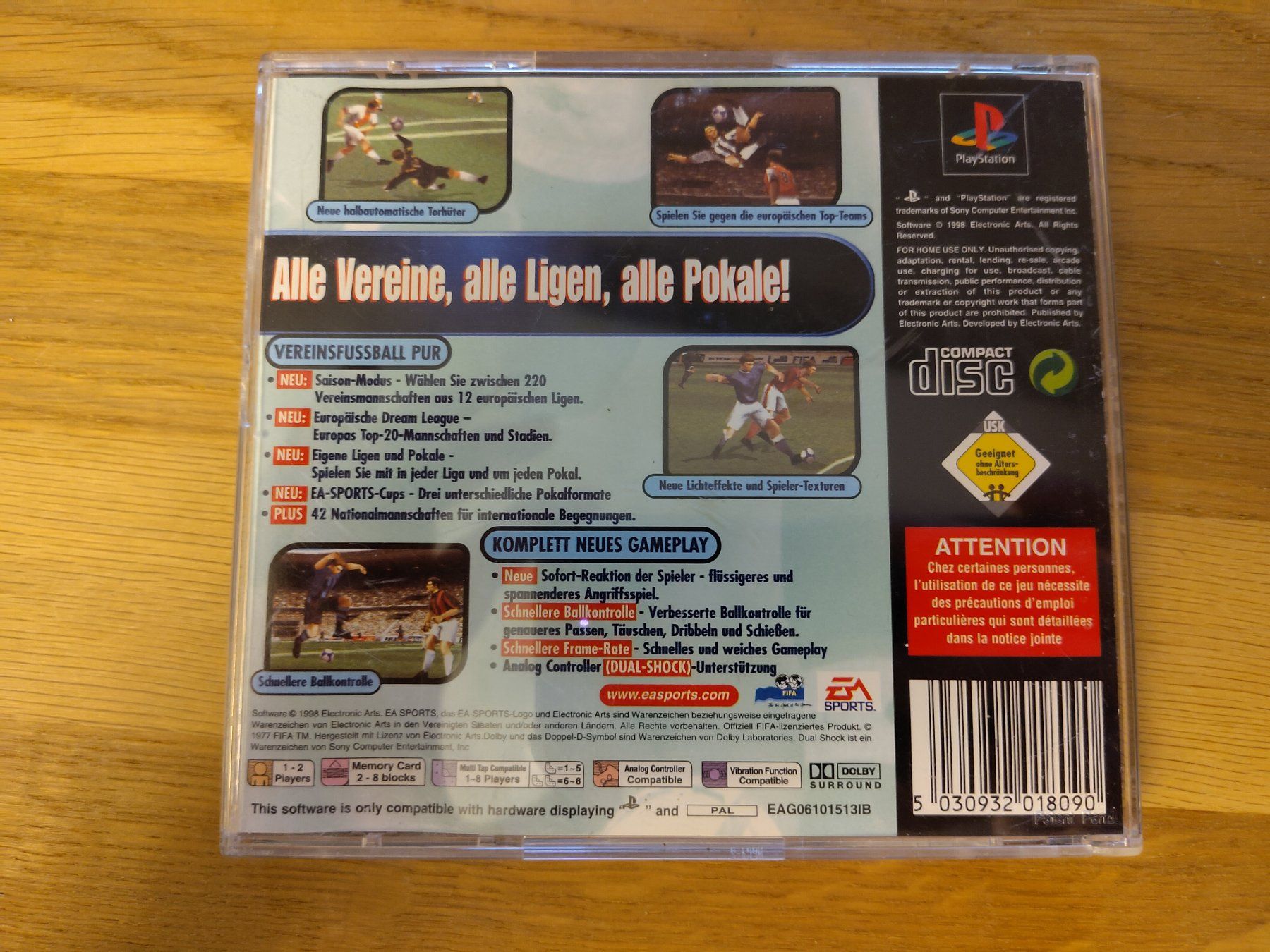 Sony Spiele: Fifa 99 - Playstation 1 / PS1 – Gebraucht aus Kloten von SuperRetroPixels 1
