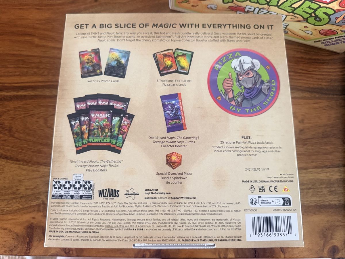 Magic The Gathering Sammelbilder & Trading cards: Turtles ninja tmnt pizza bundle tcg magic – Neu und originalverpackt aus Bôle von Fred-charlie 2