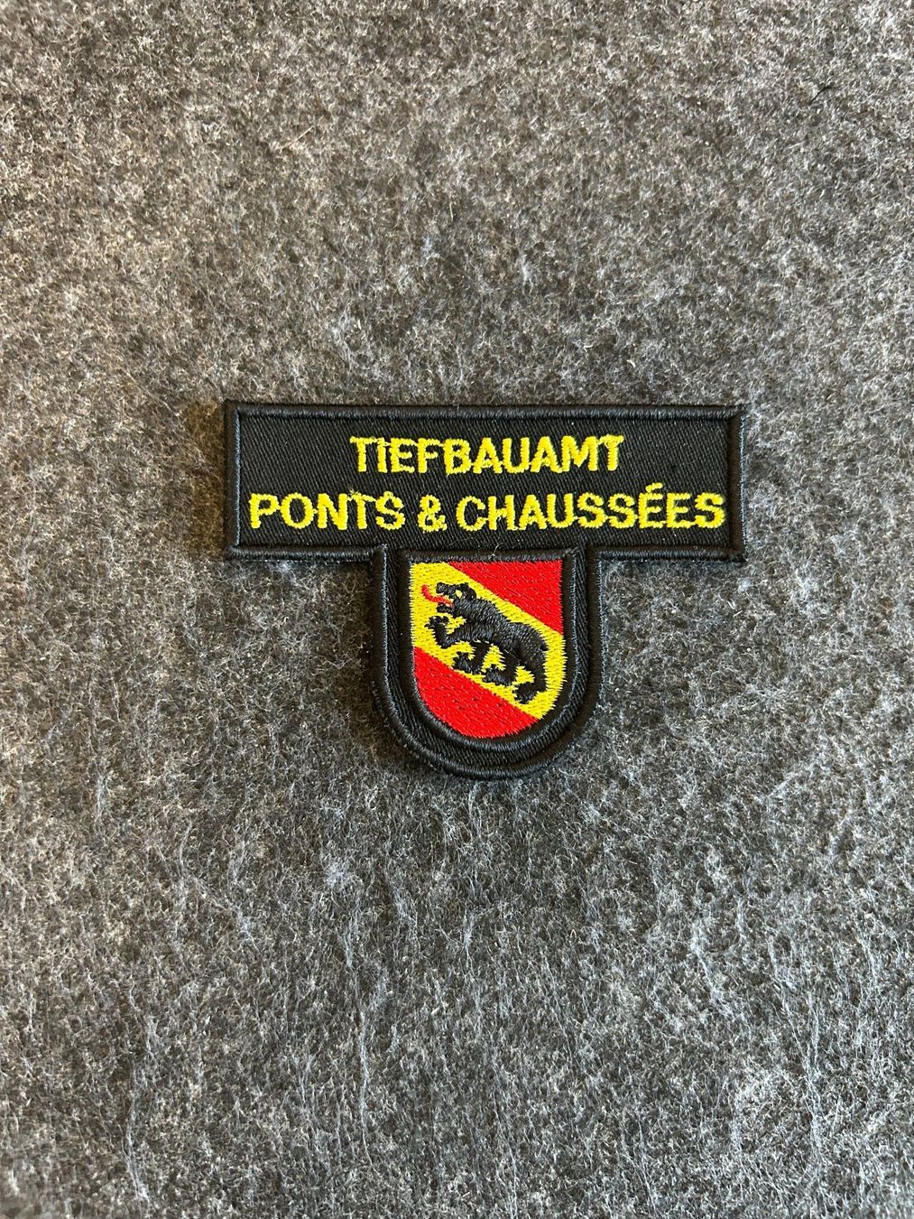 Placchette & Badge: Patch, BE, Tiefbauamt Bern – Usato da Berikon venduto da DGC-1995
