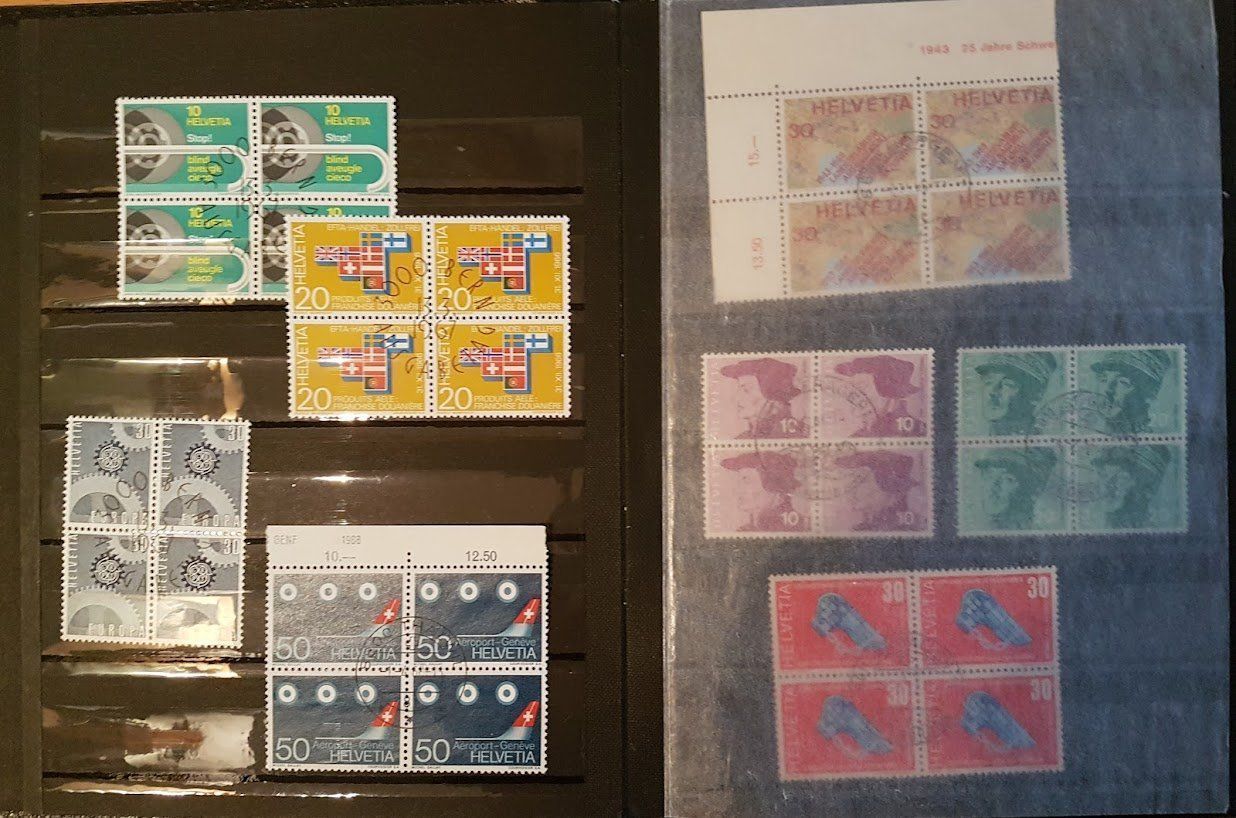 Tutti i francobolli: Briefmarken 70 Viererblocks – Nuovo (secondo la descrizione) da zuerich venduto da Jewlsdesign 4