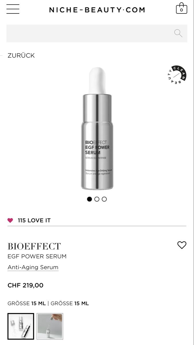 Cura del viso: BIOEFFECT EGF Power Serum EGF INTENSE, Anti-Aging, Neu – Nuovo e nell'imballaggio originale da Zürich venduto da deruja 3