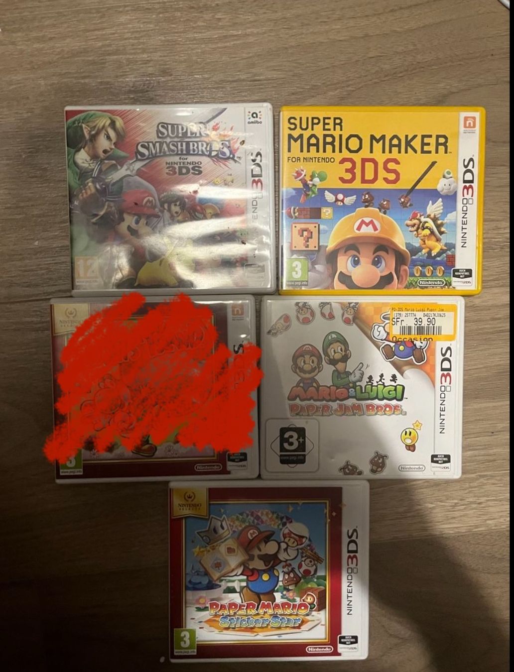 Nintendo Spiele: Verschiedene 3Ds Games – Neu (gemäss Beschreibung) aus Biberist von sai_bw7l