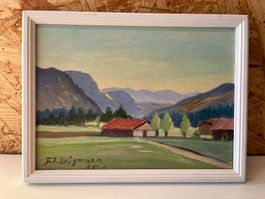 Brienz gegen Brünig von F.J. ERISMANN 1985      (ID XS77)