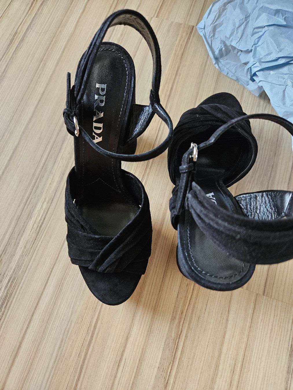Prada Scarpe da donna: PRADA Wildleder-Sandalen NEU – Nuovo e nell'imballaggio originale da Siebnen venduto da dora_nina 6