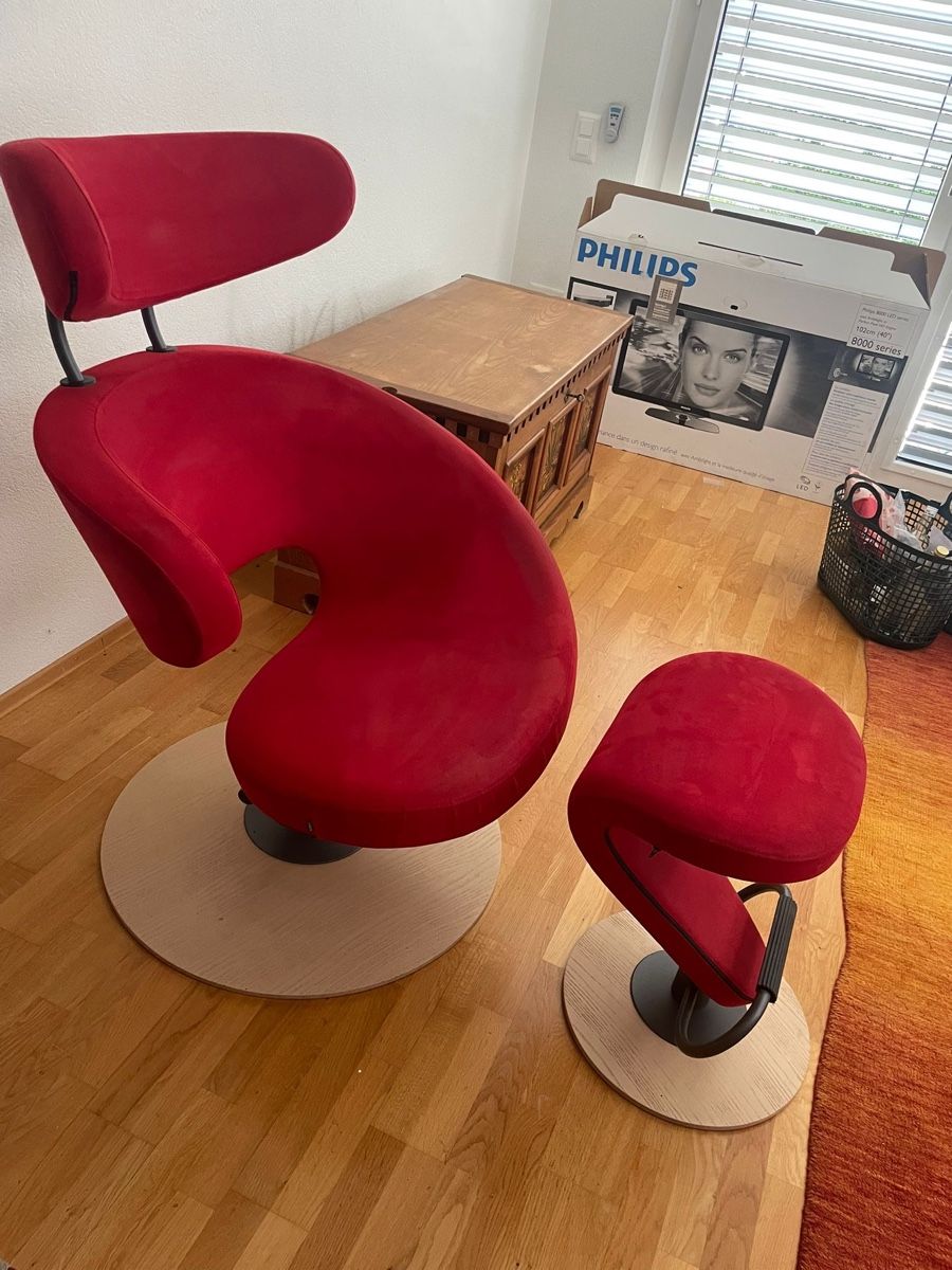 Stokke Poltrone: VARIER STOKKE Sessel rot – Usato da Walkringen venduto da Flyover