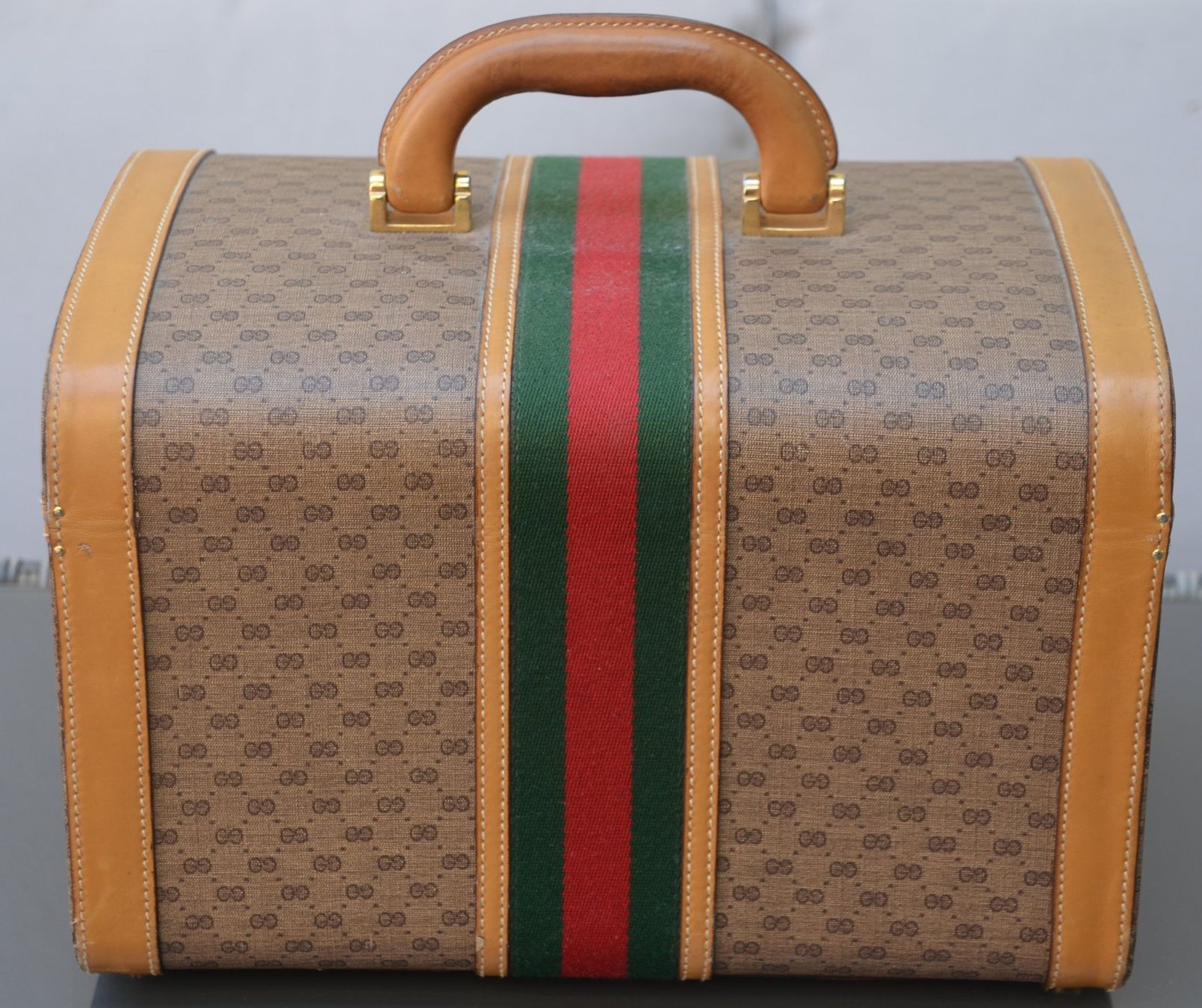 Gucci Custodie per cosmetici: Gucci Vanity-Case Beauty Bag Kosmetikkoffer – Usato da Collonges venduto da Auganien 5