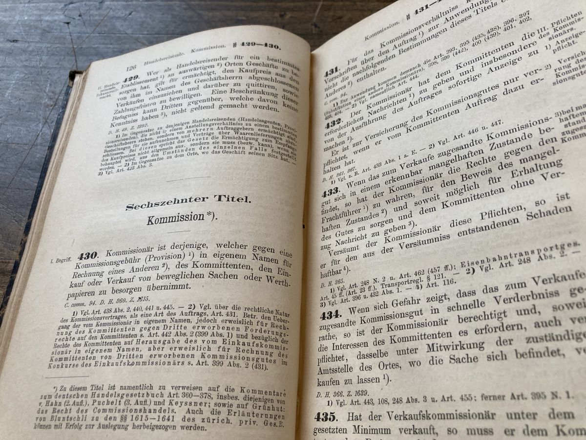 Libri: Obligationenrecht 1883  – Usato da Zürich venduto da Mueschelmau 3