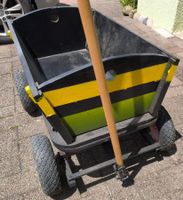 Bollerwagen Holz – Charmantes Einzelstück (Handbemalt)