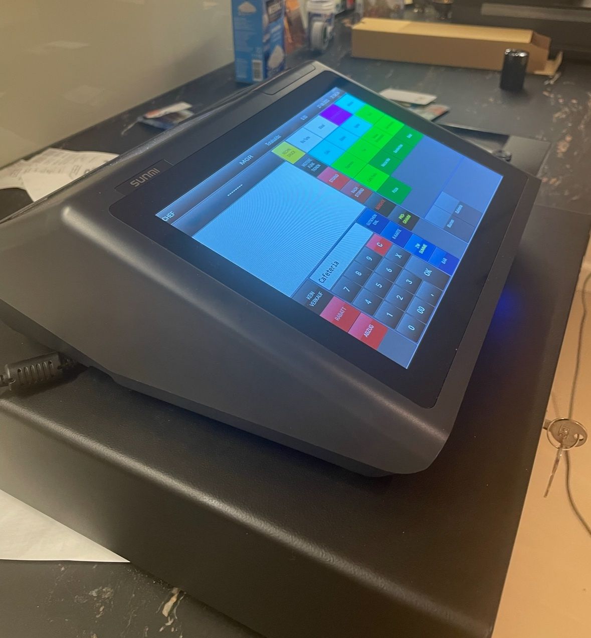 Casio Registratore di cassa: Touch Screen Kasse - Casio Software inkl. Programmierung – Nuovo e nell'imballaggio originale da Zürich venduto da hoernlihack 2