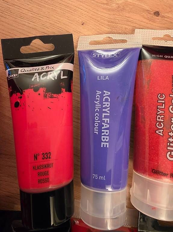 Colori: Acrylfarben Occasion – Usato da Winterthur venduto da Christinakim 2