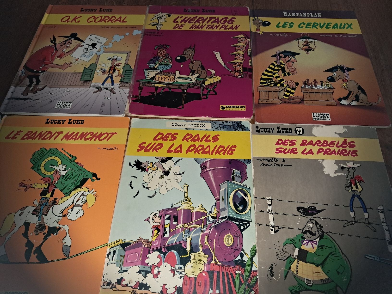 Fumetti: Lot de 6 bd Lucky luke  – Usato da Le locle venduto da juliensaran