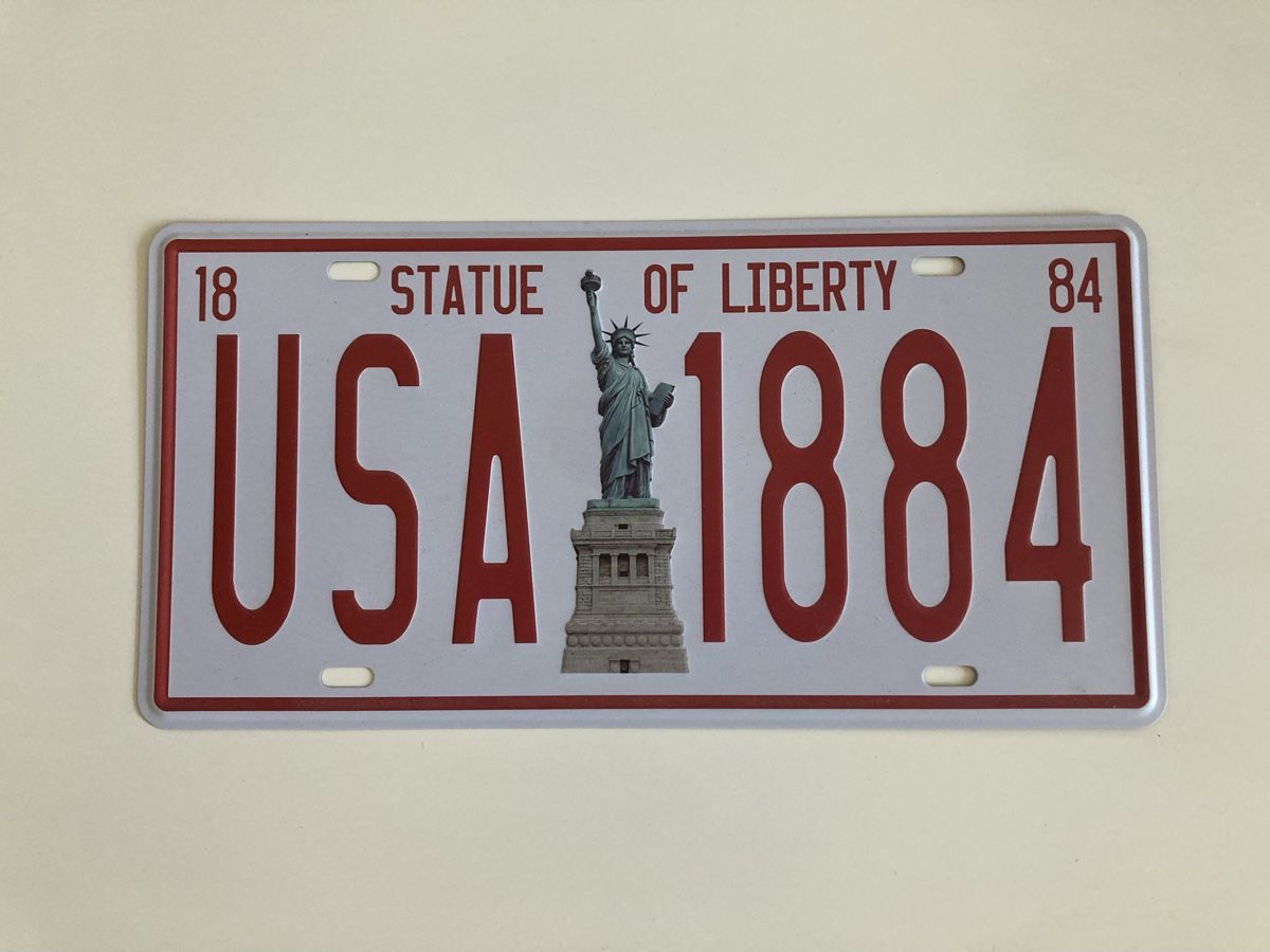 Insegne: Blechschild Statue Of Liberty - Neu – Nuovo (secondo la descrizione) da Zwingen venduto da Kult2000